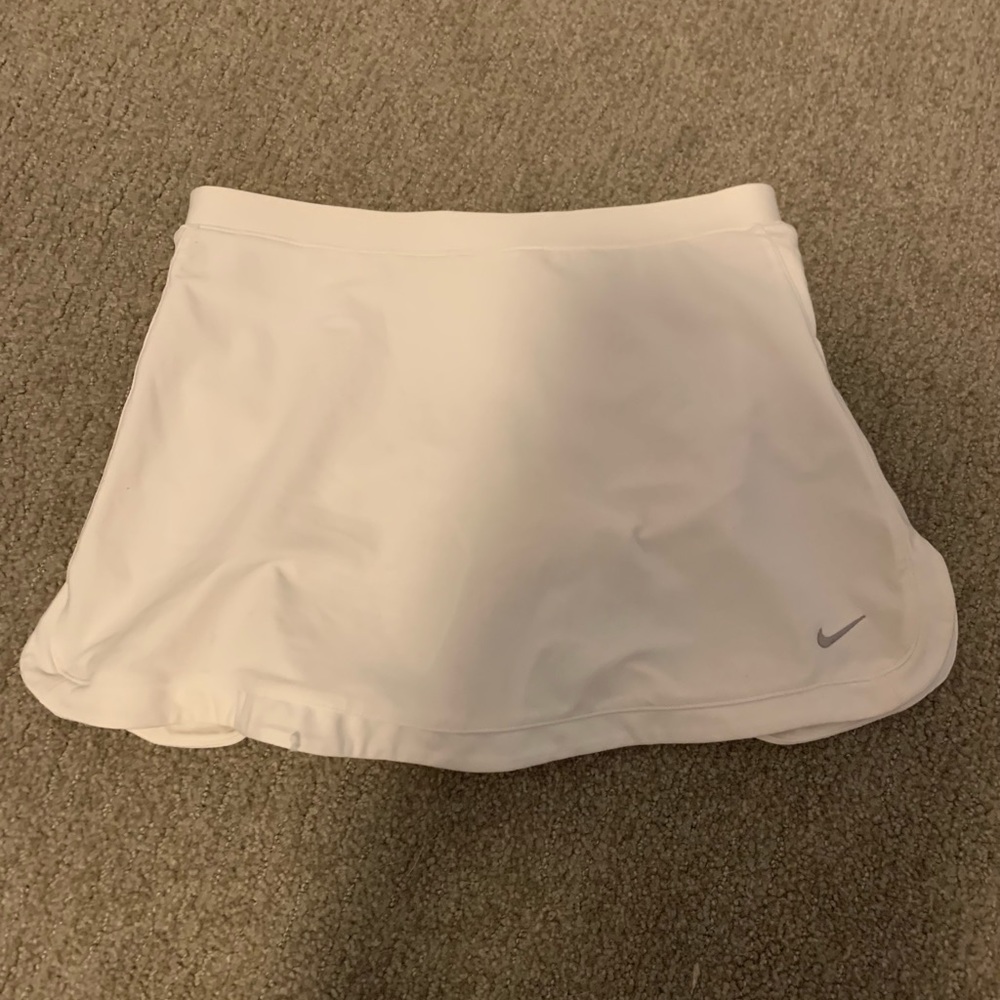 White nike mini skirt new